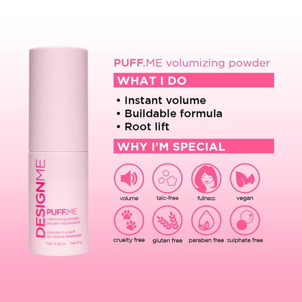 Design.Me PUFF.ME Volumizing Powder – Pro Beauty