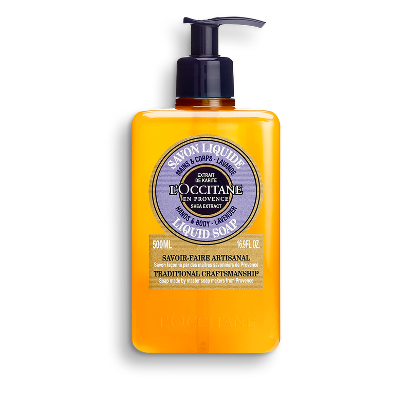 L'Occitane Shea Hands & Body Lavender Liquid Soap