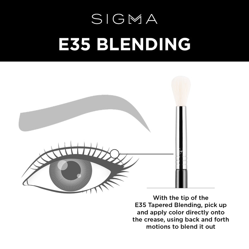 Sigma E35 Tapered Blending Brush