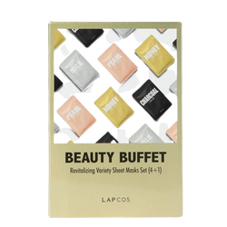 Lapcos Beauty Buffet Revitalizing Variety Sheet Masks Set - 4 + 1