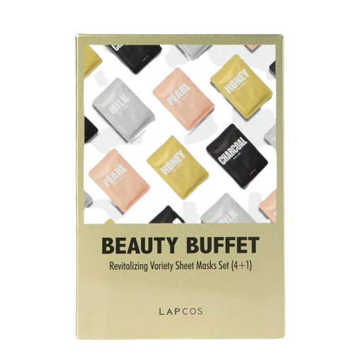 Lapcos Beauty Buffet Revitalizing Variety Sheet Masks Set - 4 + 1