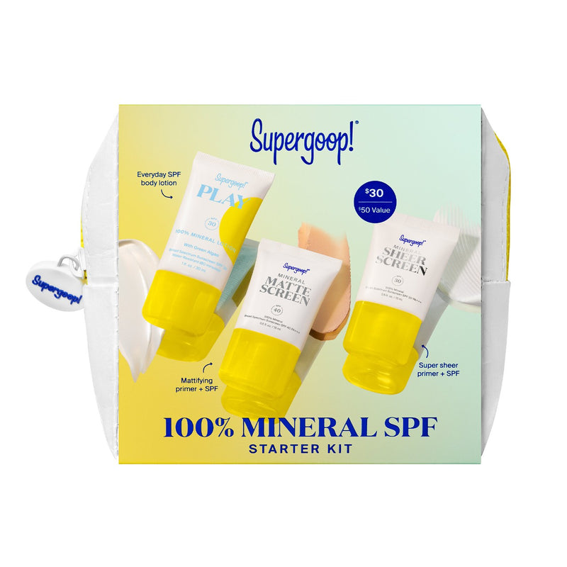 Supergoop! 100% Mineral SPF Starter Kit