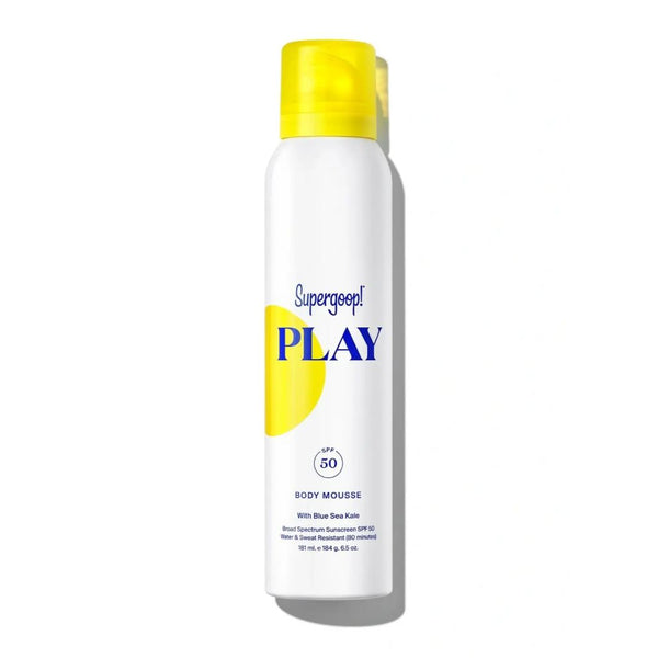 Supergoop! PLAY Body Mousse with Blue Sea Kale SPF 50