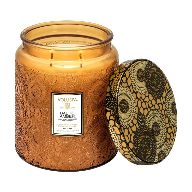 Voluspa Baltic Amber Luxe Jar Candle