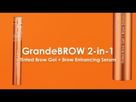 Grande Cosmetics GrandeBrow 2-in-1 Tinted Gel + Brow Enhancing Serum