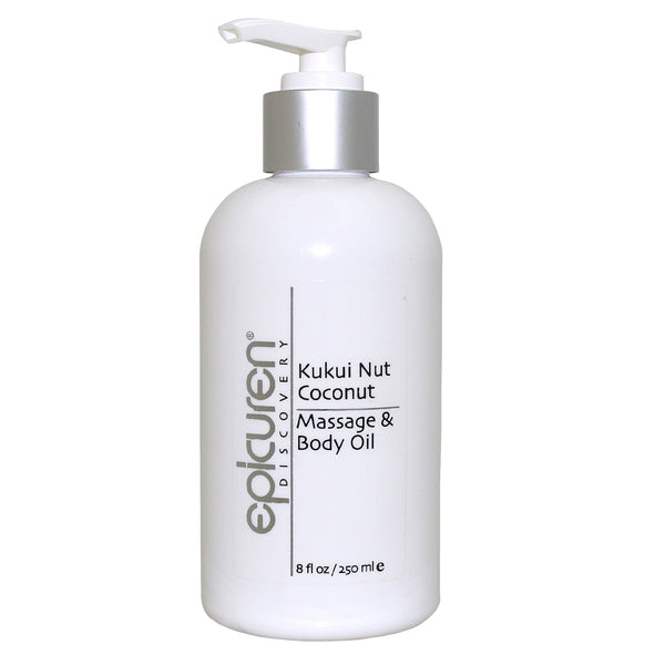 Epicuren Kukui Nut Coconut Massage & Body Oil