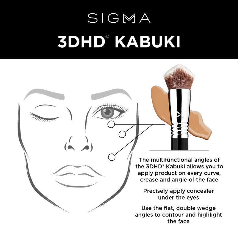 Sigma 3DHD Kabuki Brush