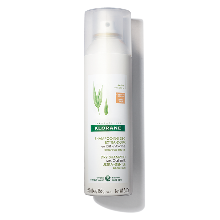 Klorane Dry Shampoo with Oat Milk for Dark Hair