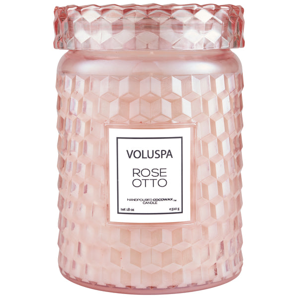 Voluspa Rose Otto Large Jar Candle