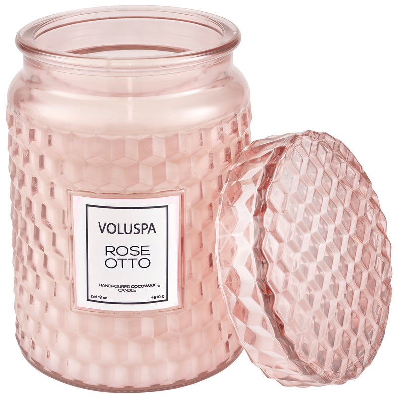 Voluspa Rose Otto Large Jar Candle