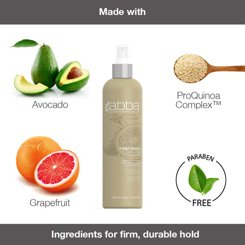 Abba Firm Finish Non-Aerosol Hair Spray