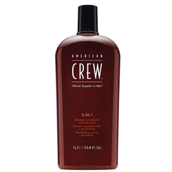 American Crew 3-in-1 Shampoo, Conditioner and Body Wash