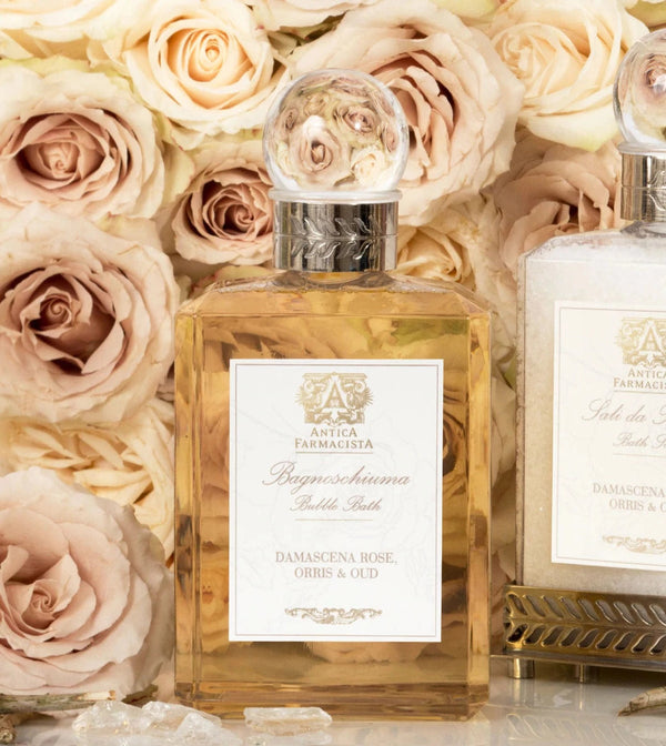 Antica Farmacista Damascena Rose, Orris & Oud Bubble Bath