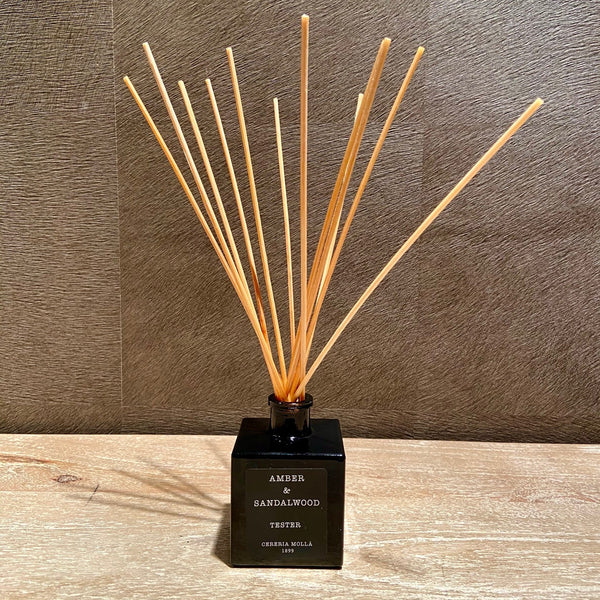 Cereria Molla Amber & Sandalwood Reed Diffuser