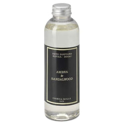 Cereria Molla Amber & Sandalwood Reed Diffuser Refill