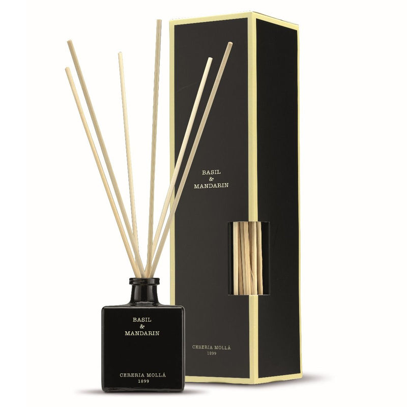 Cereria Molla Basil & Mandarin Reed Diffuser