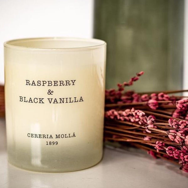 Cereria Molla Raspberry & Black Vanilla Candle