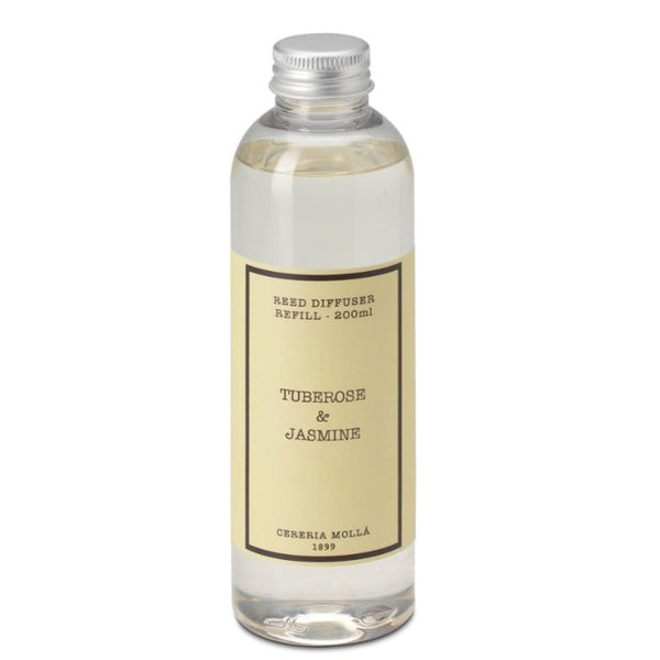 Cereria Molla Tuberose & Jasmine Reed Diffuser Refill