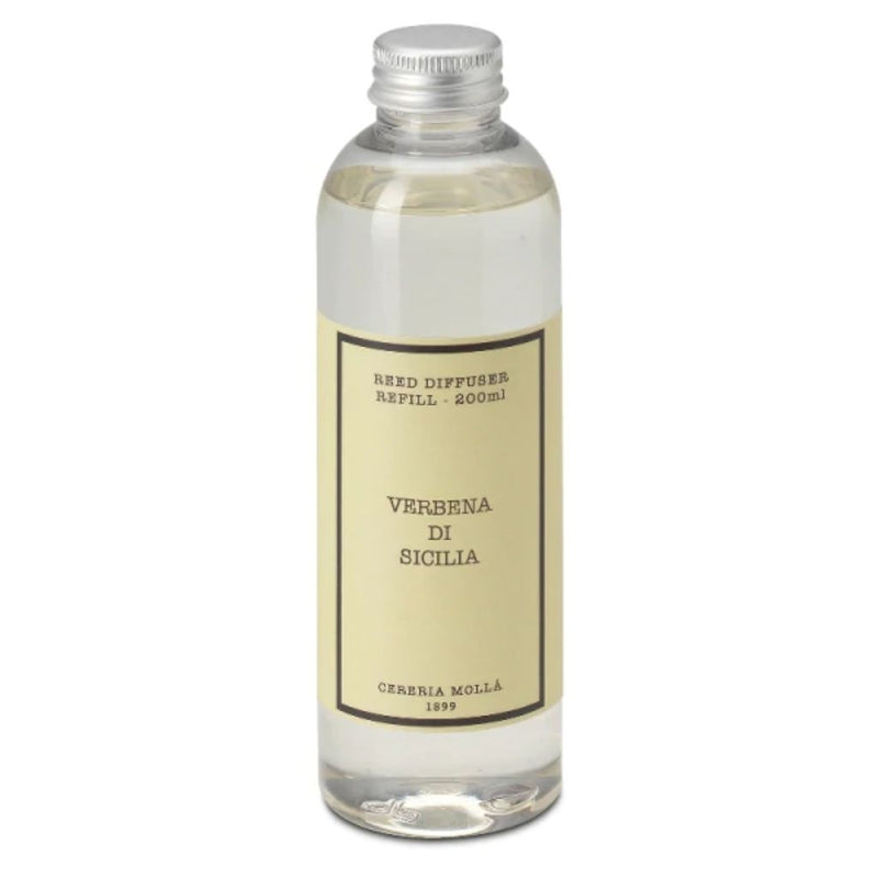 Cereria Molla Verbena Di Sicilia Reed Diffuser Refill