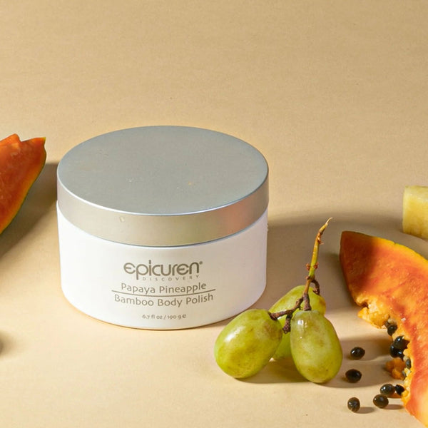 Epicuren Papaya Pineapple Bamboo Body Polish