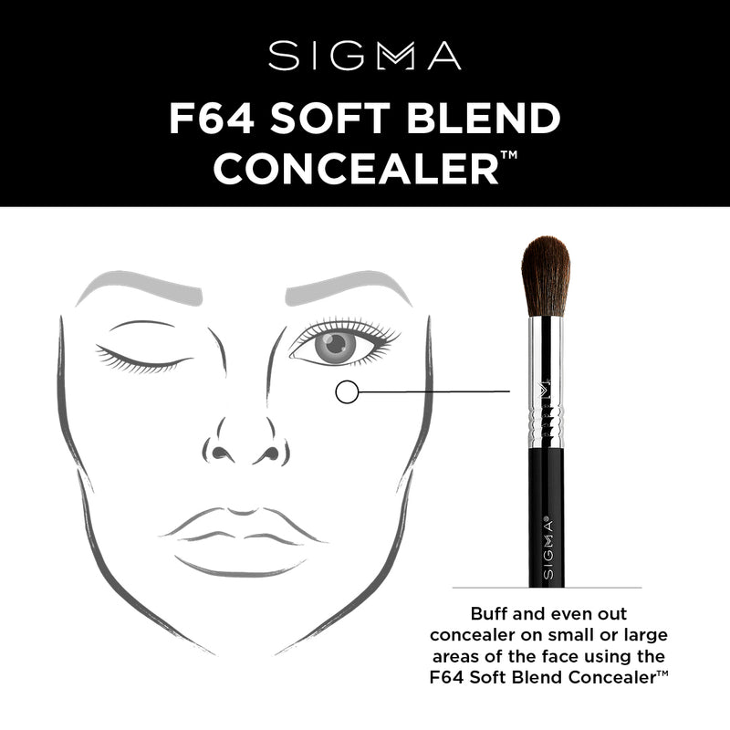 Sigma F64 Soft Blend Concealer Brush