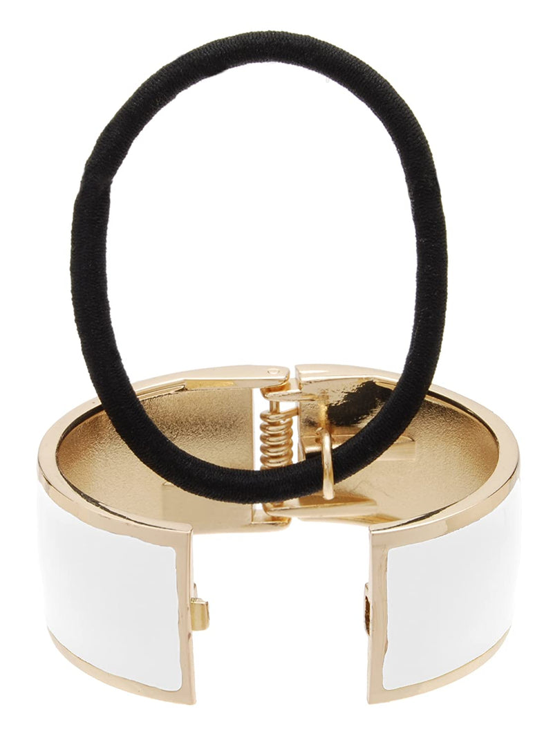 France Luxe Large Atelier Enamel Cuff Pony