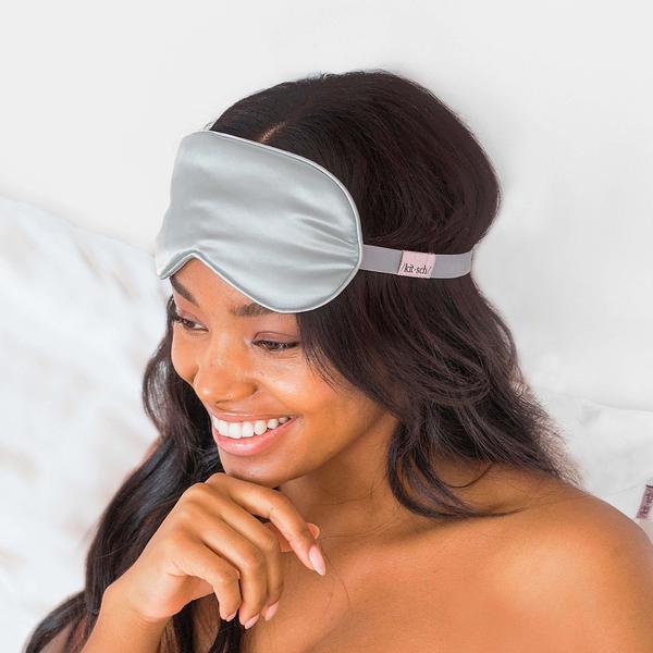 Kitsch Satin Sleep Mask - Eye Mask for Sleeping | Softer Than Silk Eye  Sleeping Mask | Satin Blindfold & Sleep Masks for Women | Eyemask & Eye  Cover