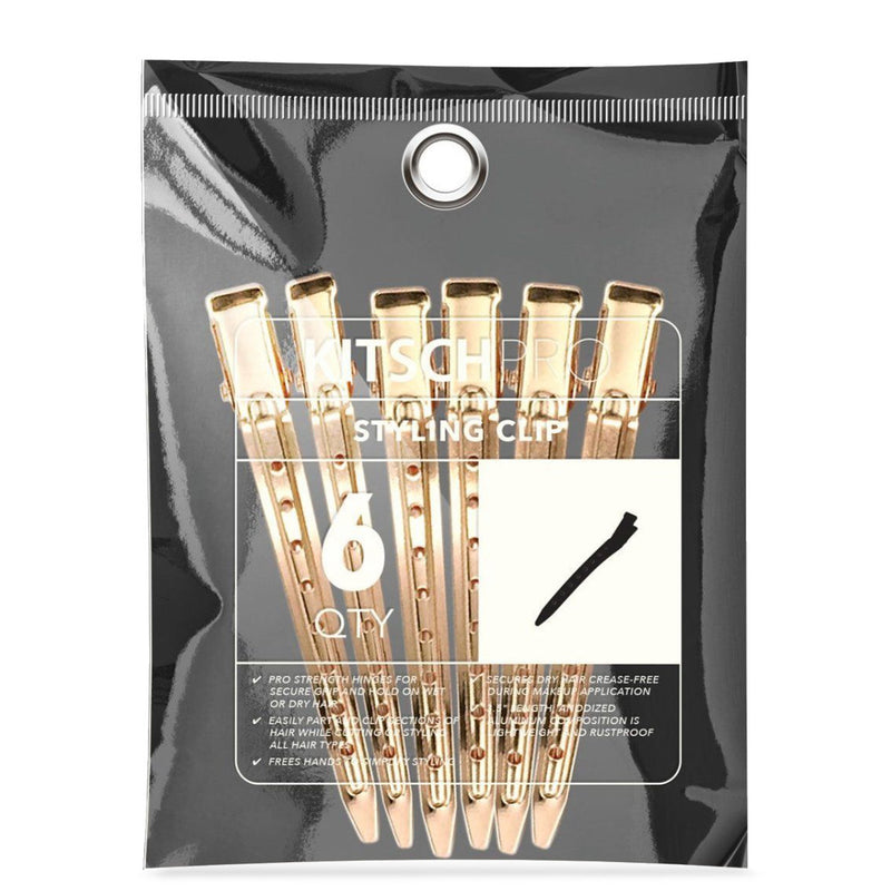 Kitsch Styling Clips 6pk