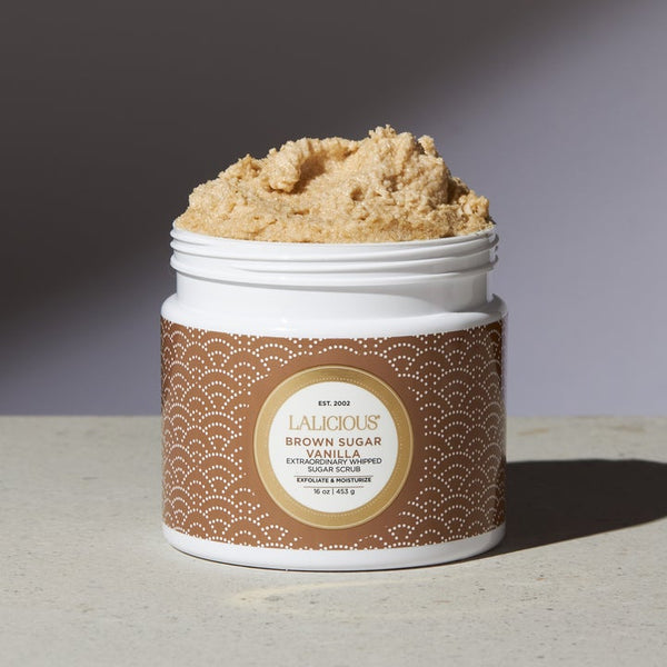 Lalicious Brown Sugar Vanilla Moisturizing Body Scrub