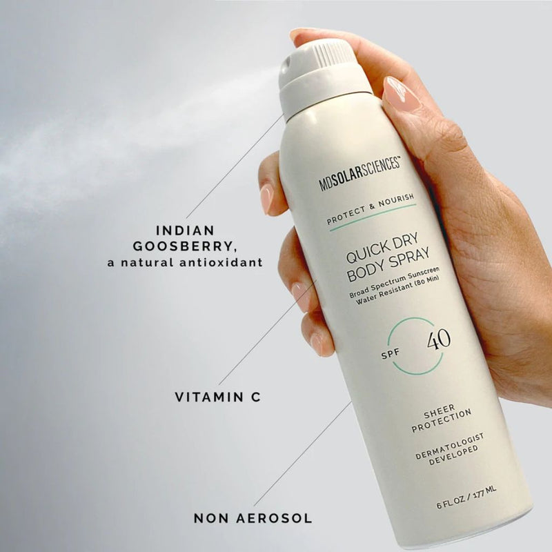 MD Solar Sciences Quick Dry Body Spray SPF40