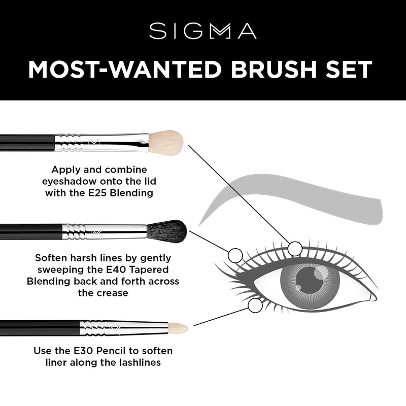 Sigma Most Wanted Brush Set