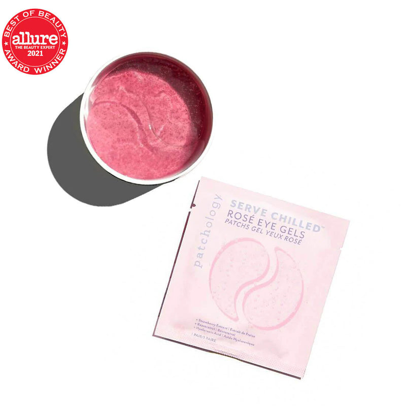 Patchology Serve Chilled Rose Eye Gels