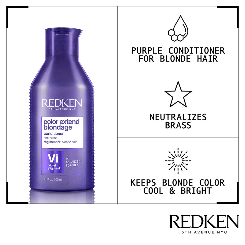 Redken Color Extend Blondage Color Depositing Purple Conditioner