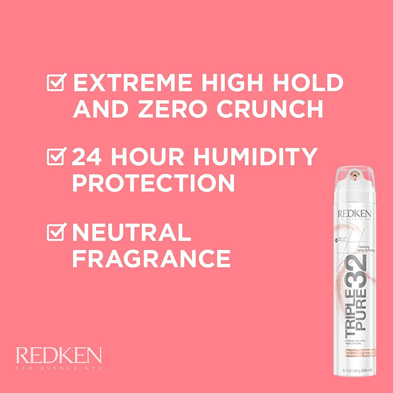 Redken Triple Pure 32 Extreme High Hold Hairspray