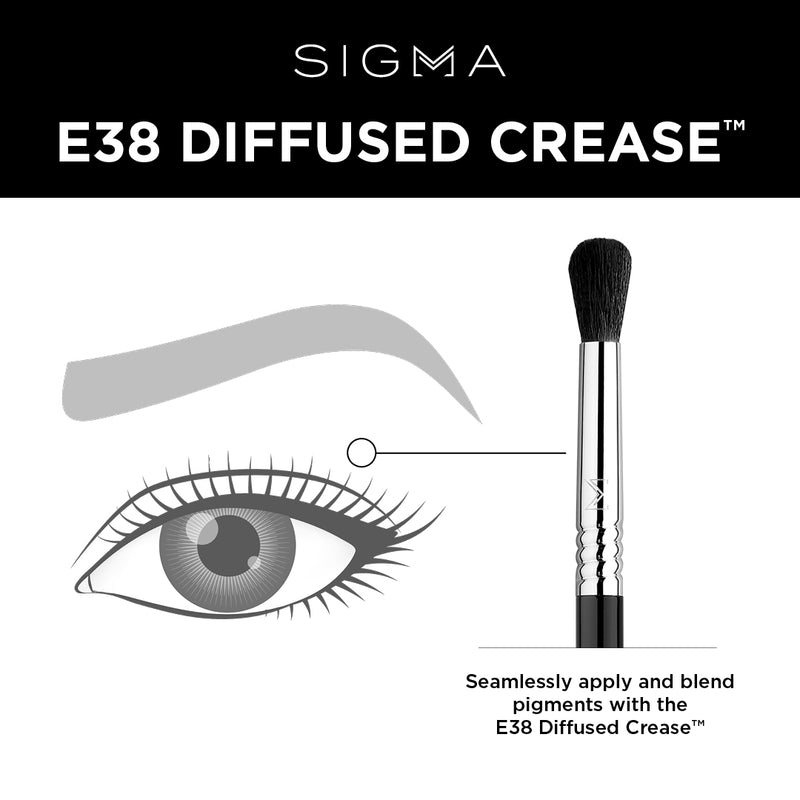 Sigma E38 Diffused Crease Brush