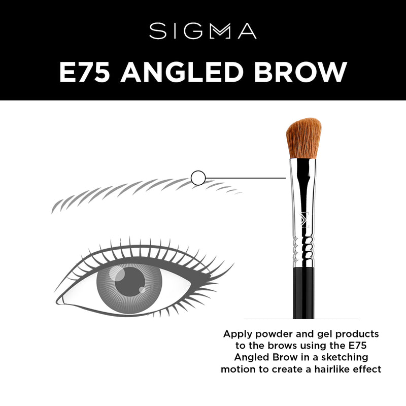 Sigma E75 Angled Brow Brush