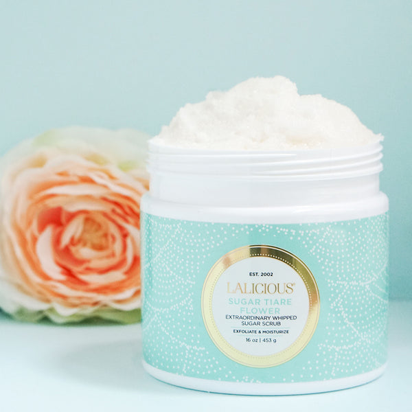 Lalicious Sugar Tiare Flower Moisturizing Body Scrub