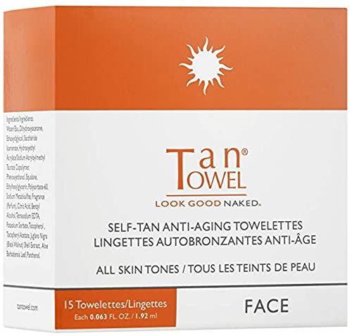 Tan Towel Face Tan