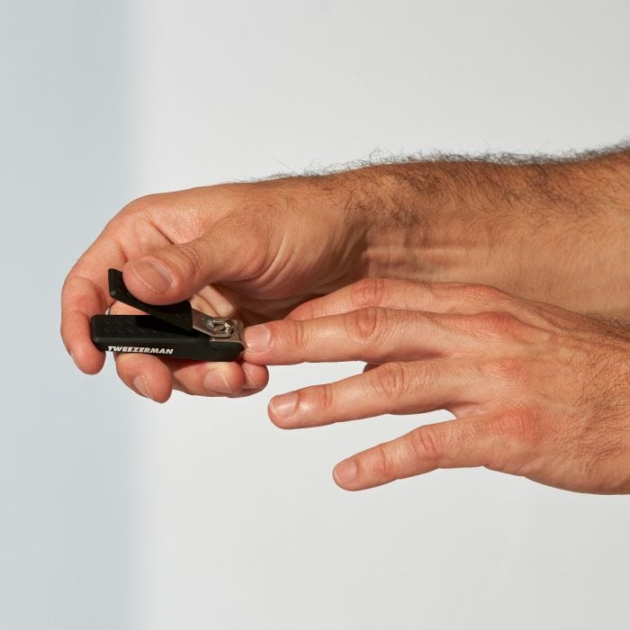Tweezerman Studio Collection Precision Grip Fingernail Clipper