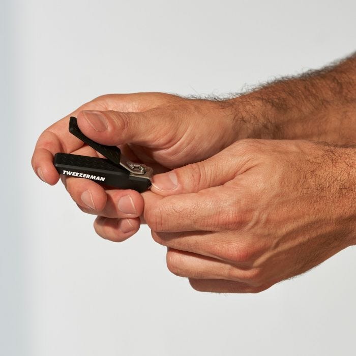 Tweezerman Studio Collection Precision Grip Fingernail Clipper