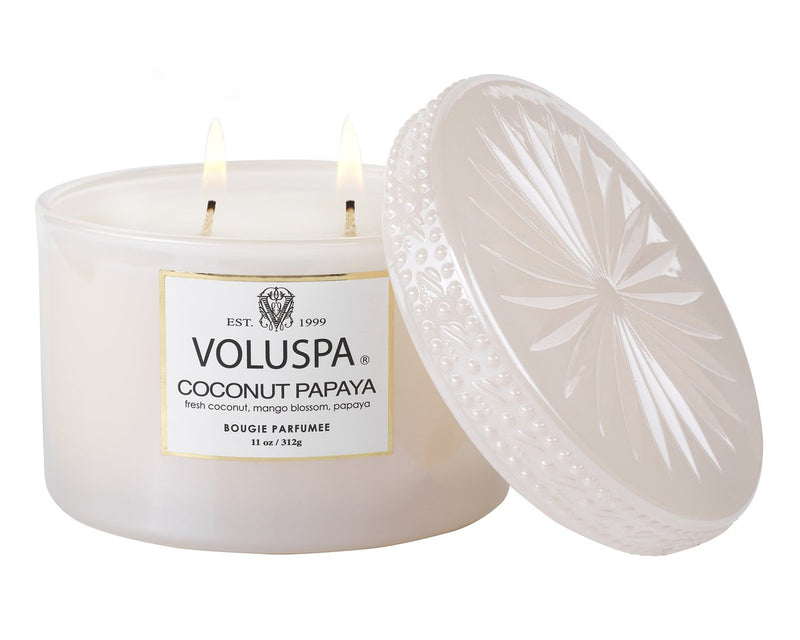 Voluspa Boxed Corta Maison Candle Coconut Papaya