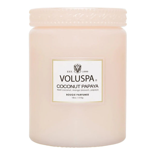 Voluspa Coconut Papaya Large Jar Candle