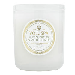 Voluspa Eucalyptus & White Sage Classic Maison Boxed Candle