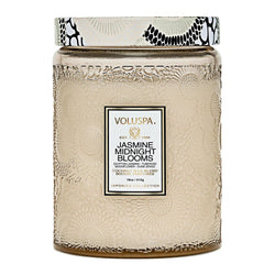 Voluspa Jasmine Midnight Blooms Large Jar Candle