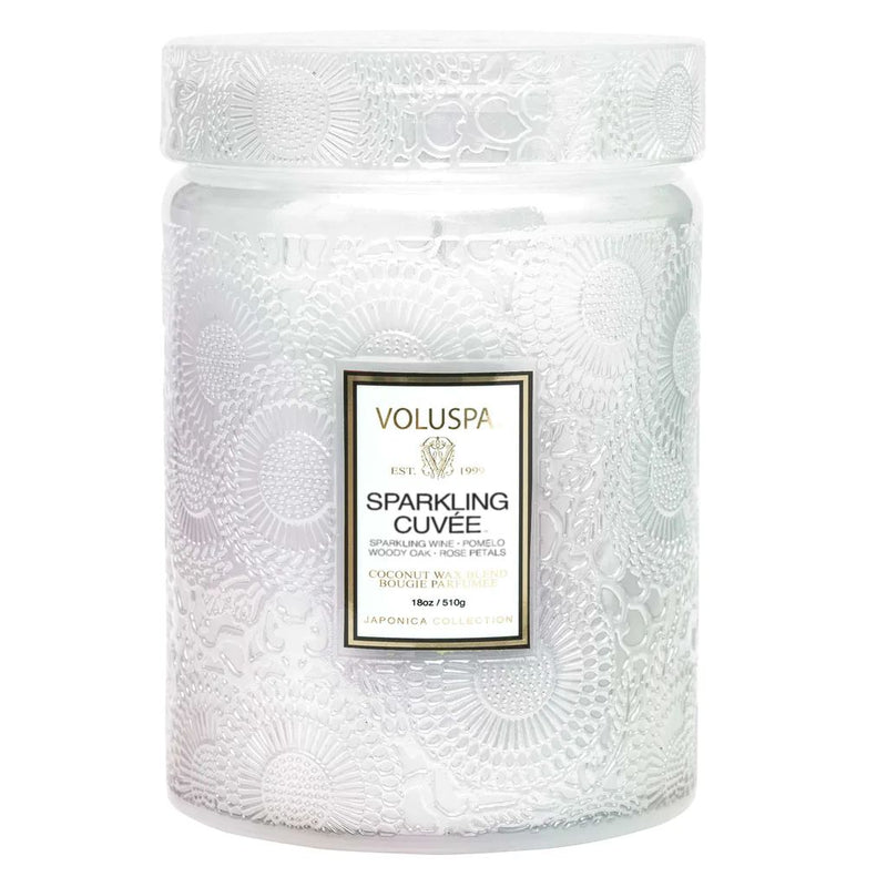 Voluspa Sparkling Cuvee Large Jar Candle