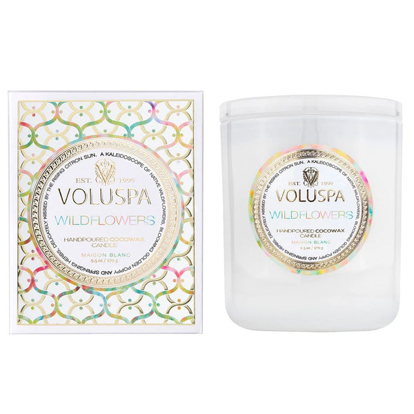 Voluspa Wildflowers Classic Maison Boxed Candle