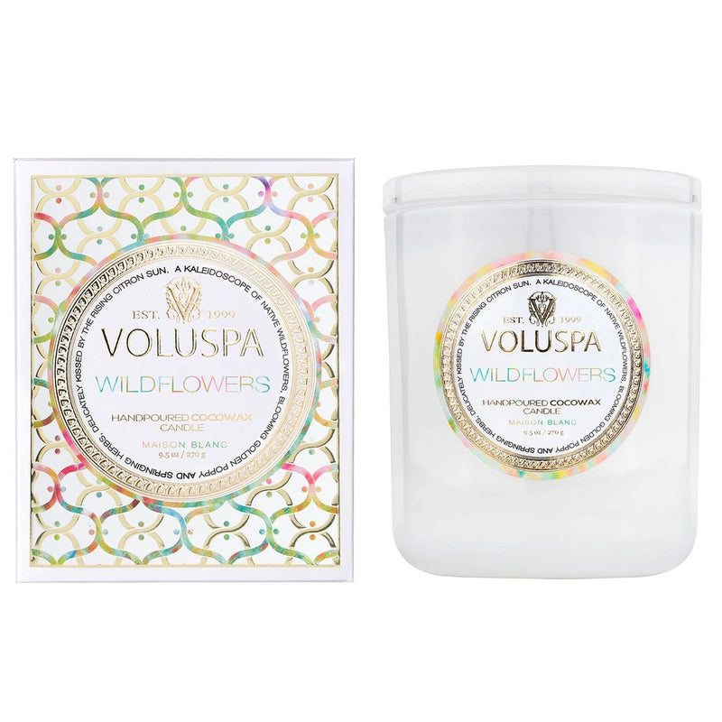 Voluspa Wildflowers Classic Maison Boxed Candle