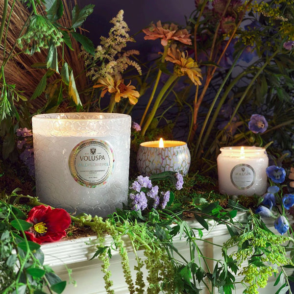 Voluspa Wildflowers Luxe Candle