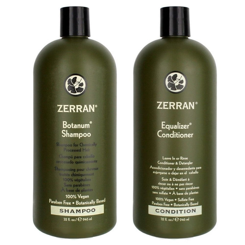 Zerran Botanum Shampoo & Equalizer Conditioner Liter DUO