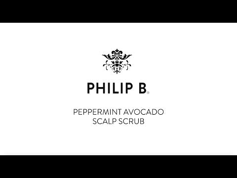 Philip B Peppermint Avocado Scalp Scrub